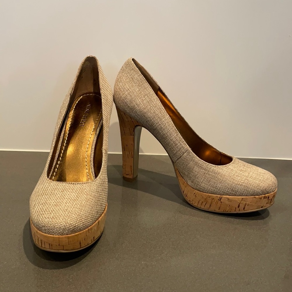 Nine West Neutral Heels